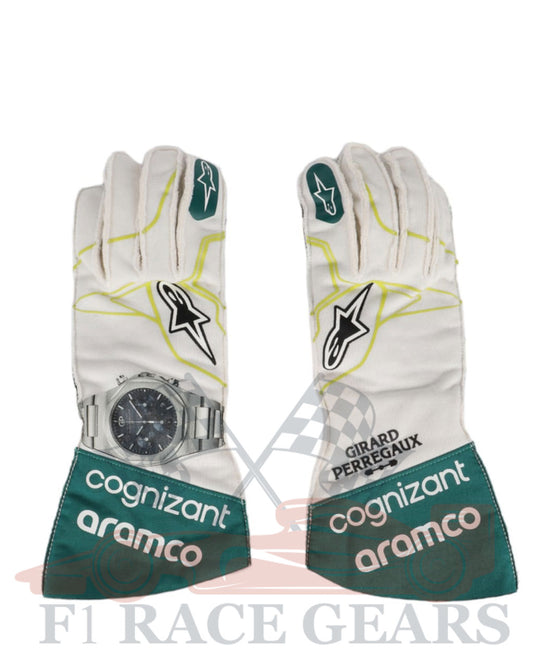 F1 Sebastian vettel 2022 race gloves