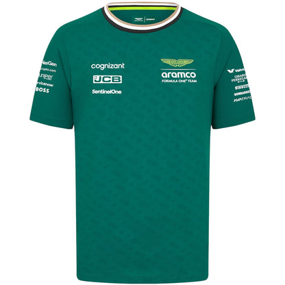 Aston Martin Aramco F1 2024 Lance Stroll Team Driver T-Shirt