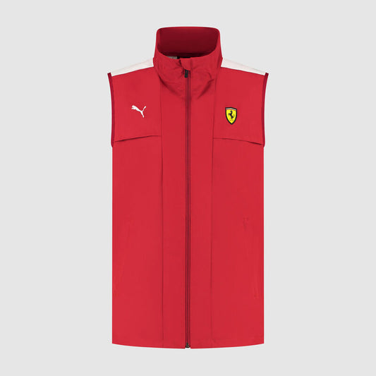 Scuderia Ferrari F1 PUMA Printed Gilet Jacket