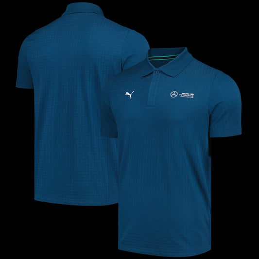 Mercedes AMG Petronas F1 Jaquard Polo by Puma