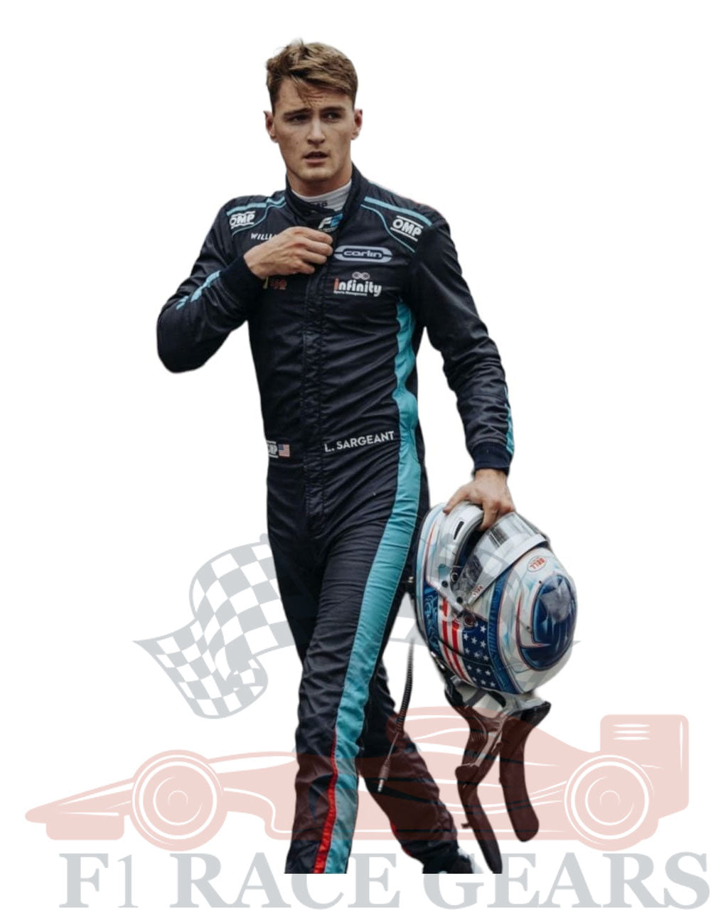 F1 Logan Sargeant Williams Racing 2022 race suit