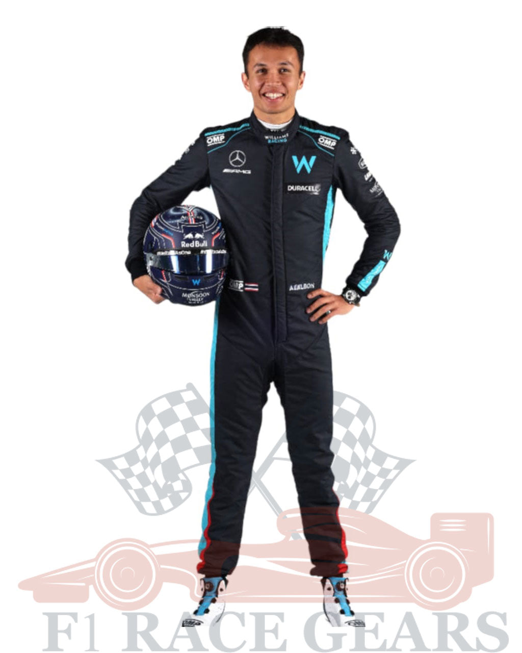 F1 Alexander Albon Williams Racing 2022 race suit