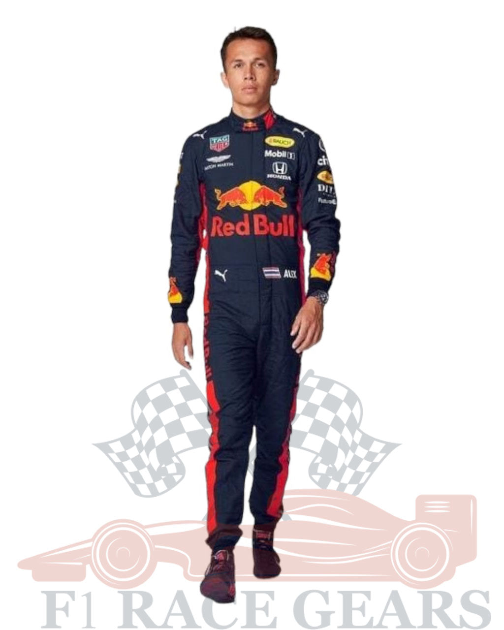 F1 Alexander Albon Red bull 2021 race suit