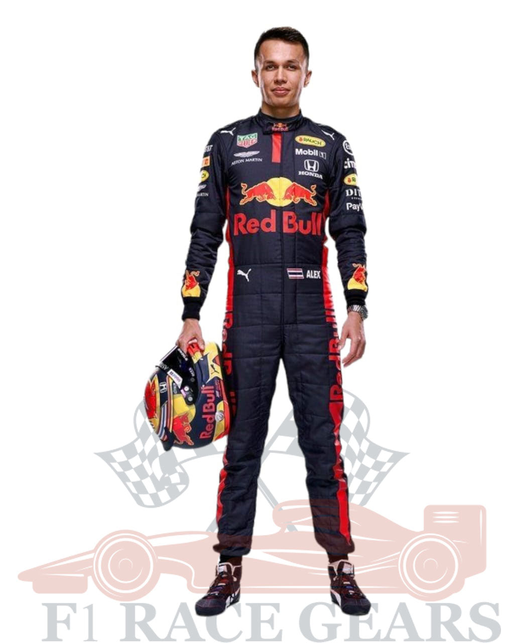 F1 Alexander Albon Red bull 2020 race suit