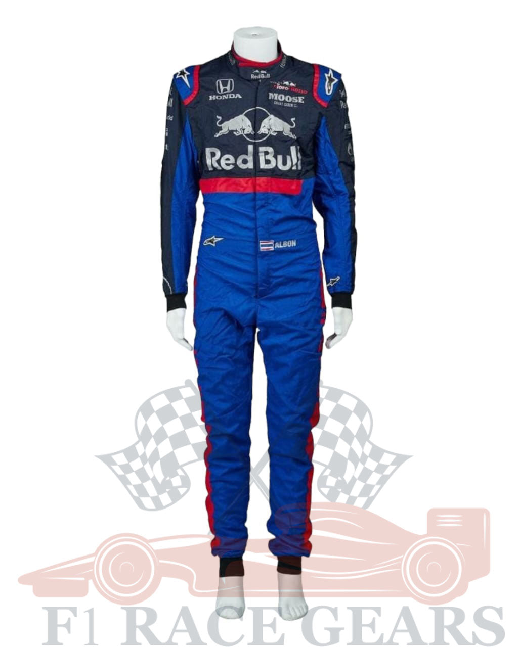 F1 Alexander Albon Red bull 2019 race suit