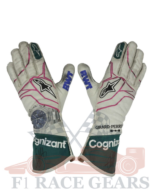 F1 Sebastian vettel 2021 race gloves