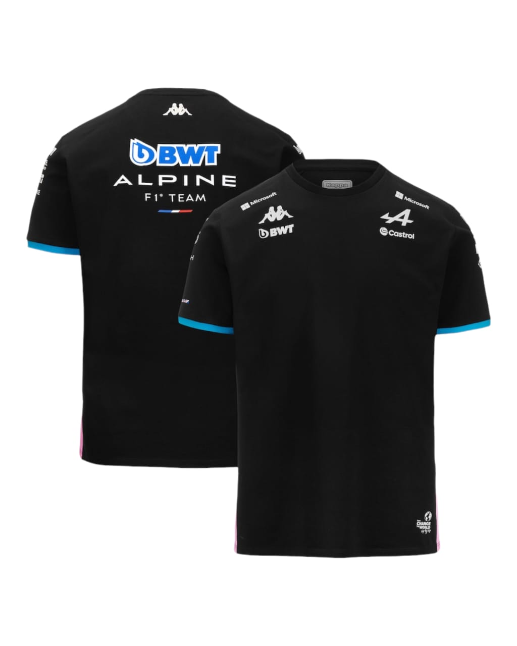 Alpine F1 Team BWT 2024 T-Shirt - Black F1 RACE GEARS