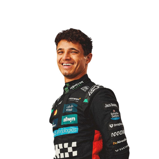 F1 go kart Lando Norris 2025 New Race Suit