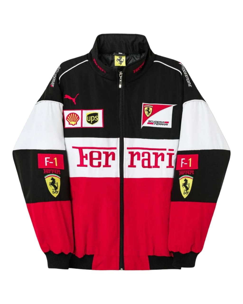 Ferrari F1 Vintage Embroidry Jacket
