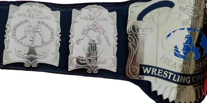 AWA Unified World Heavyweight Wrestling Championship Belt