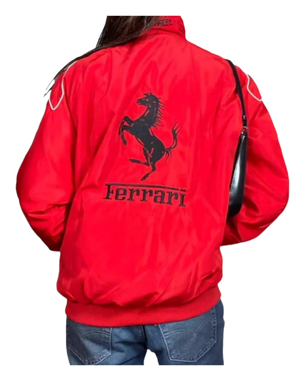 Ferrari Vintage  Bomber  Embroidry Fire Proof  Jacket