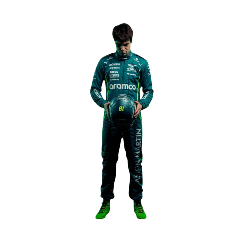 F1 Lance Stroll 2025 Aston Martin Race Suit