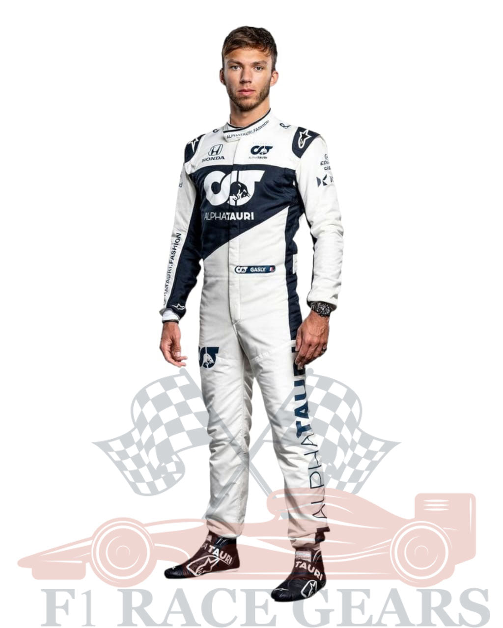 F1 Pierre Gasly alpha tauri Alpine 2021 race suit