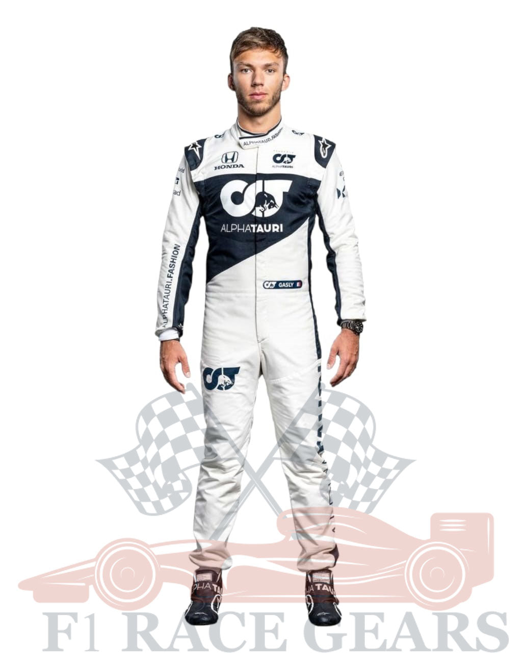 F1 Pierre Gasly alpha tauri Alpine 2021 race suit
