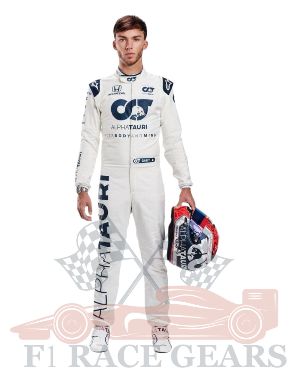 F1 Pierre Gasly alpha tauri Alpine 2020 race suit