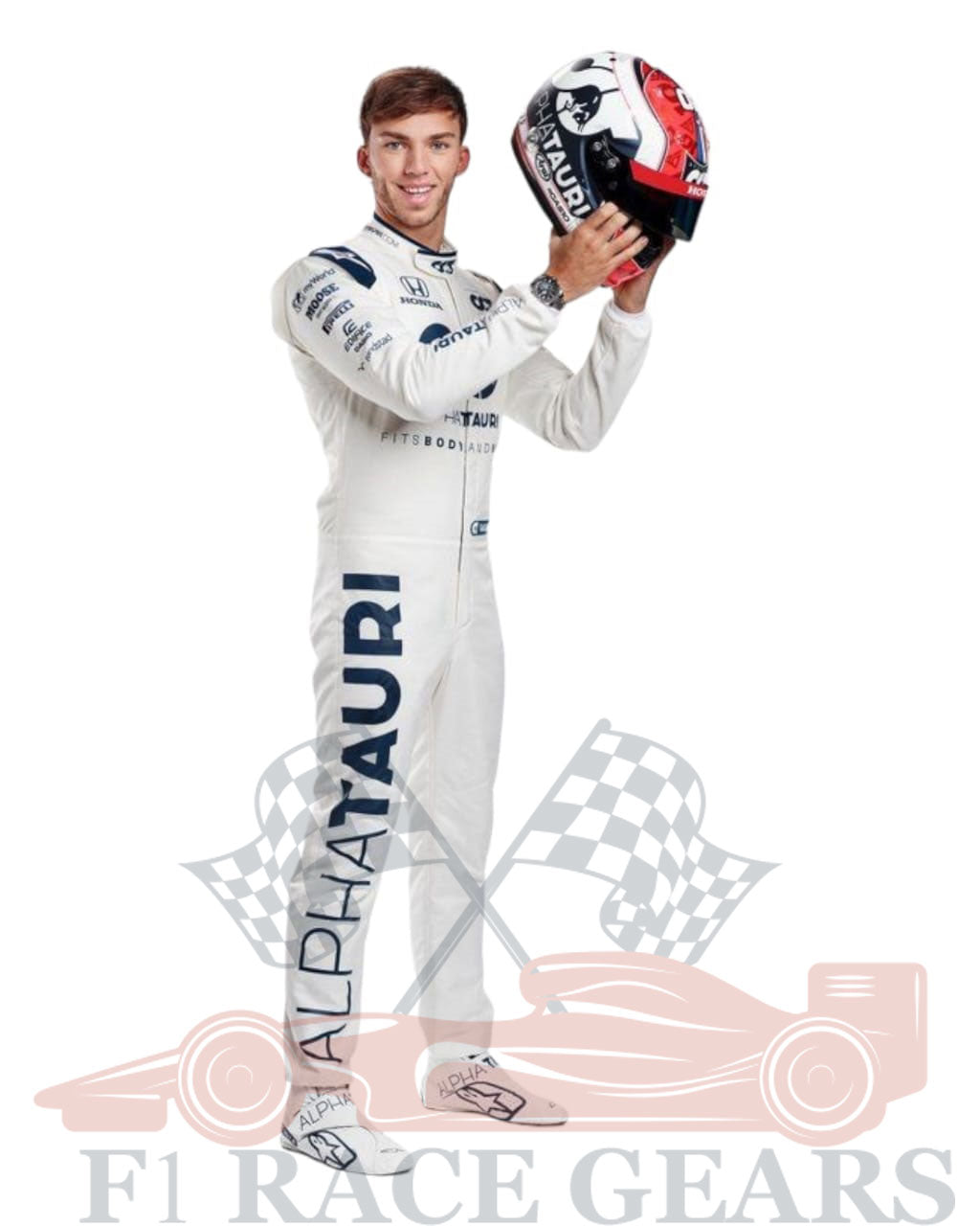 F1 Pierre Gasly alpha tauri Alpine 2020 race suit