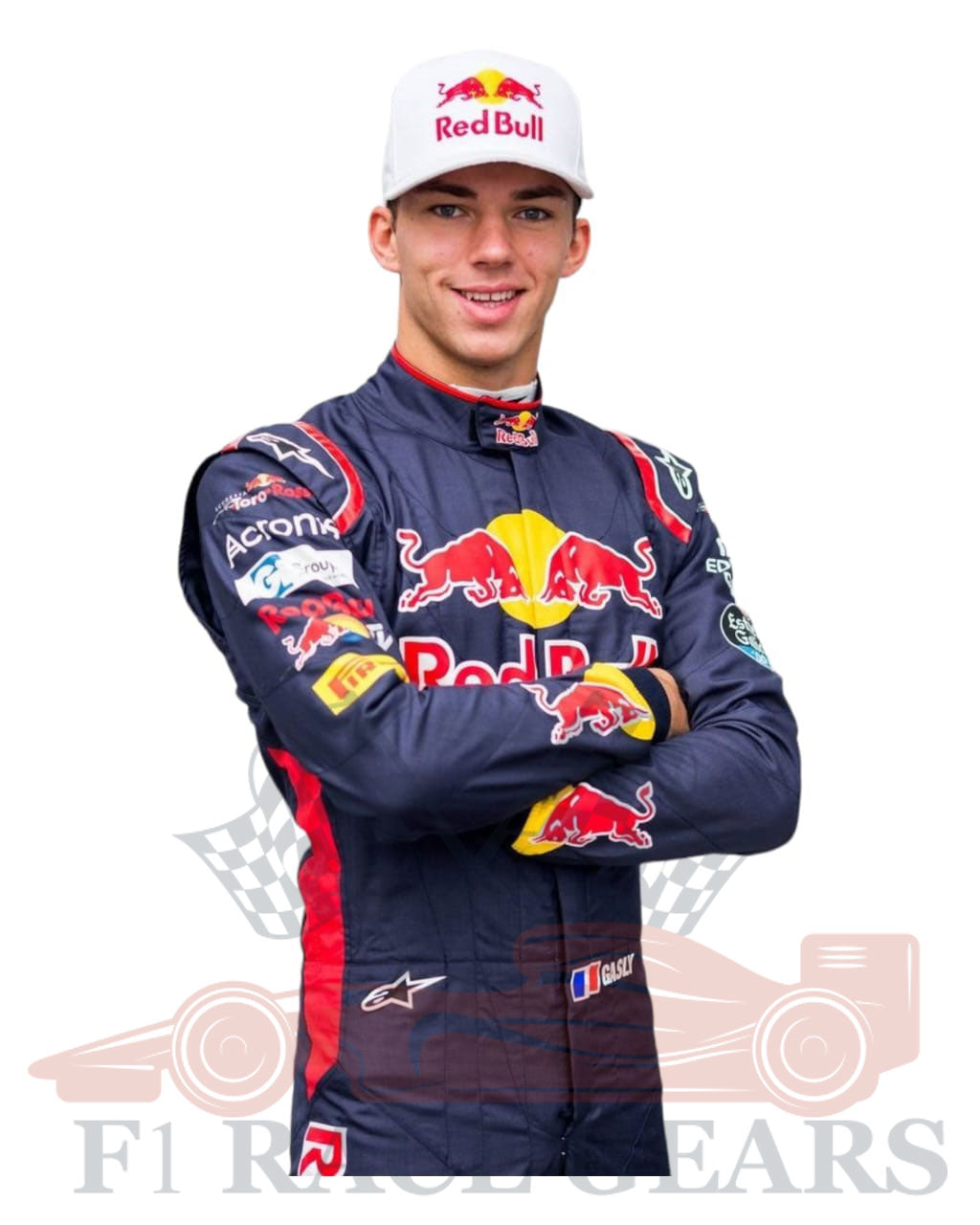 F1 Pierre Gasly Red bull 2017 race suit