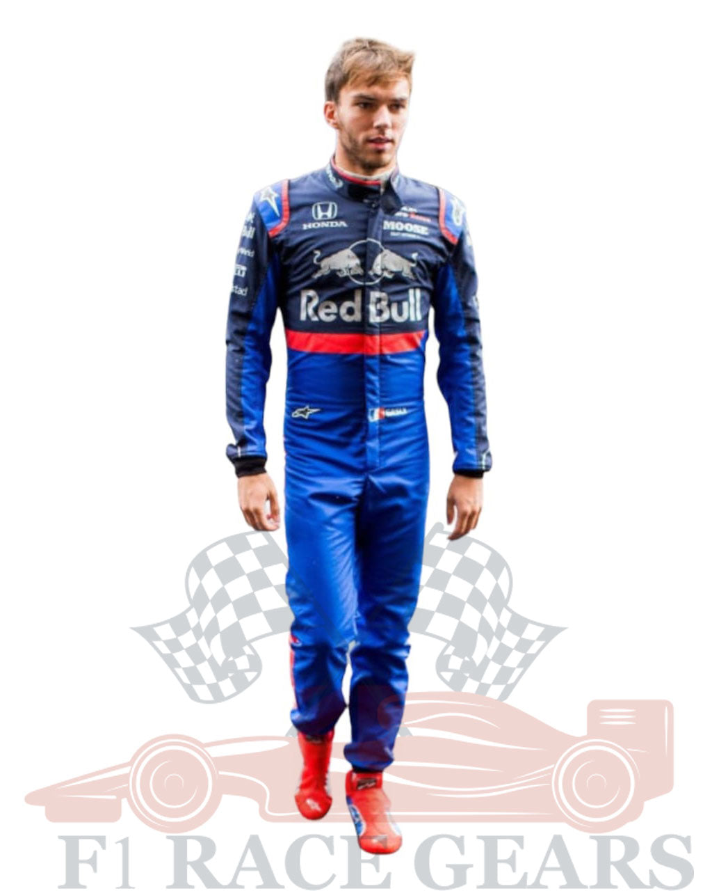 F1 Pierre Gasly Red bull 2016 race suit