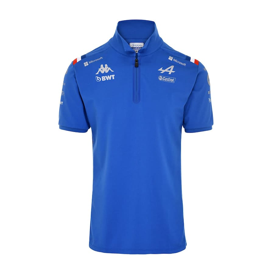 BWT Alpine F1 Team 2022 Polo Shirt – Blue