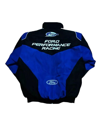 Vintage Navy/Blue Ford Performance Racing Bomber Jacket