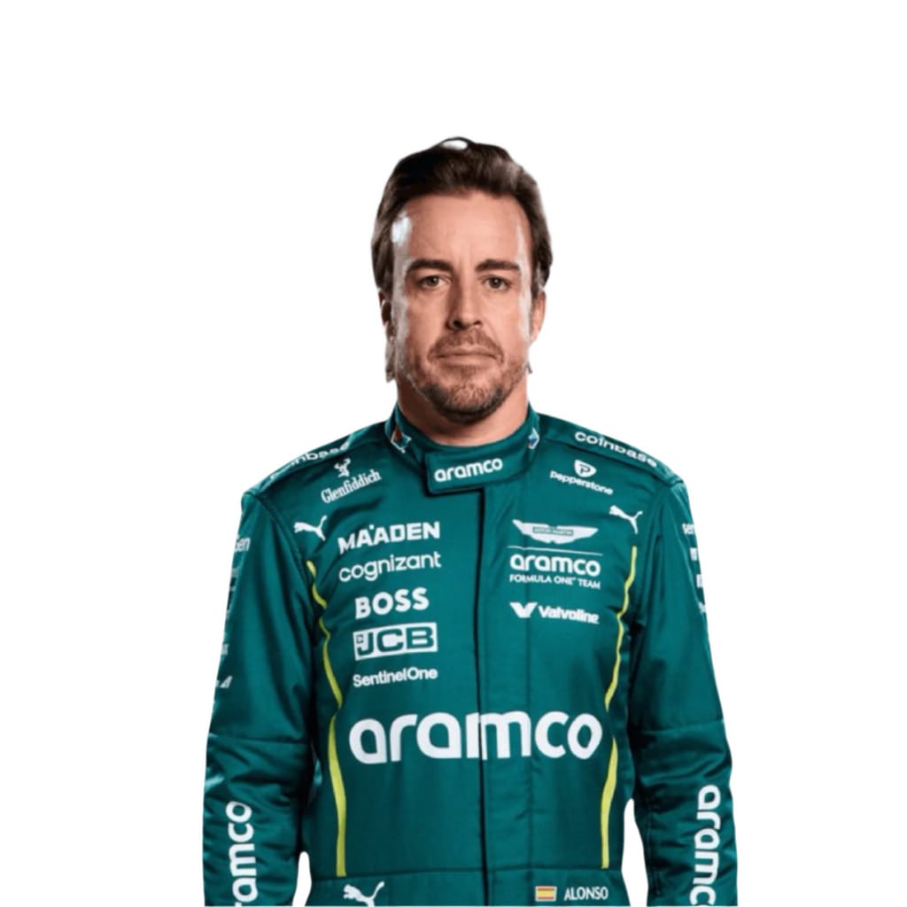 F1 Fernando Alonso 2025 Aston Martin Race Suit