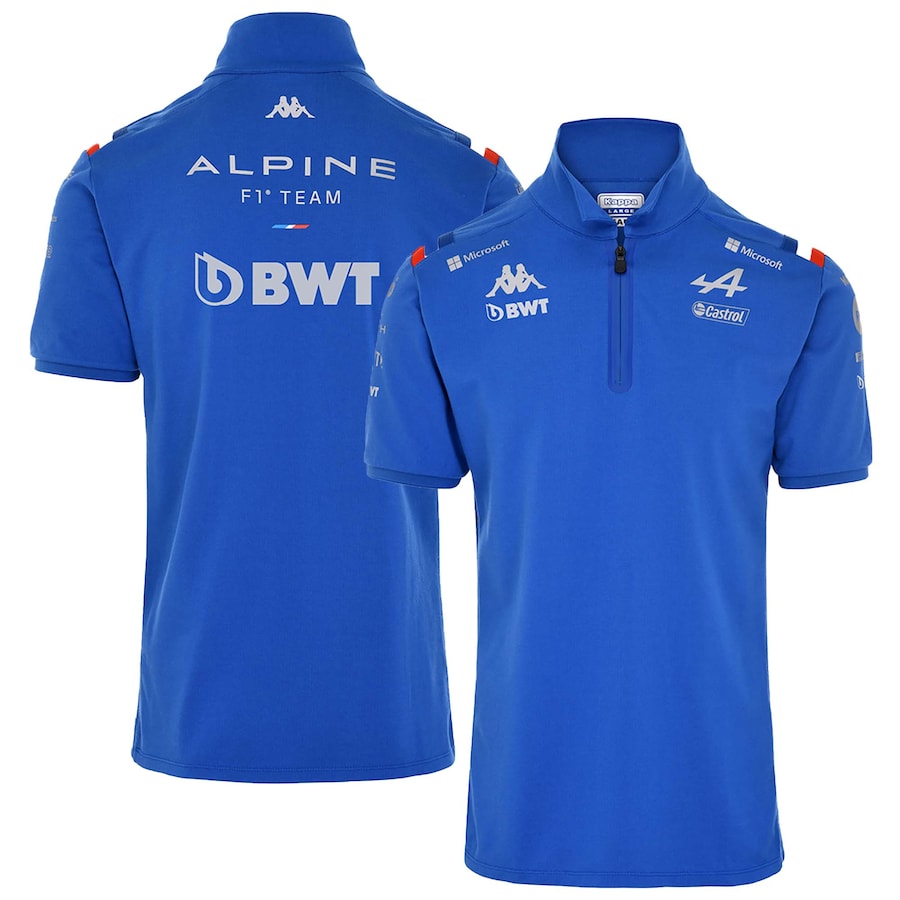 BWT Alpine F1 Team 2022 Polo Shirt – Blue