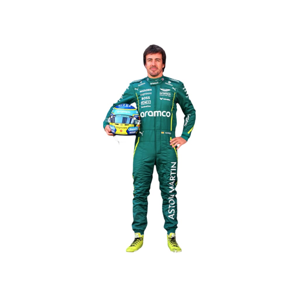 F1 Fernando Alonso 2025 Aston Martin Race Suit