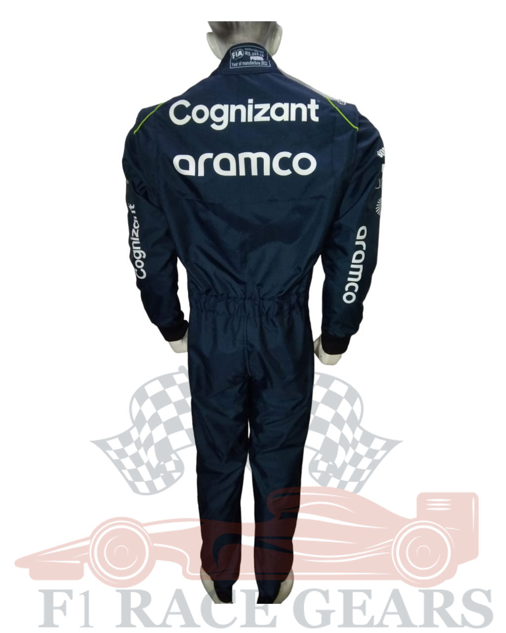 F1 Sebastian vettel Aston Martin 2023 race suit