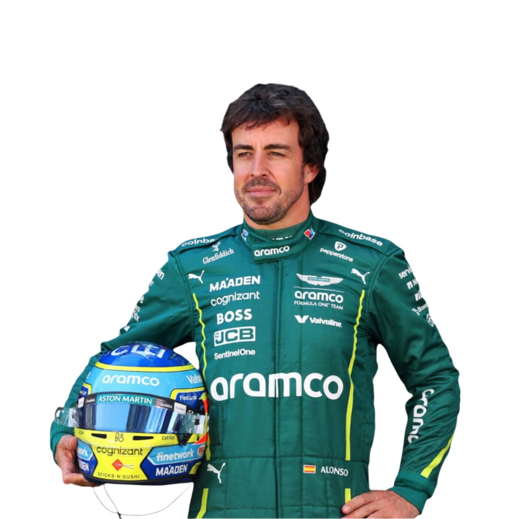 F1 Fernando Alonso 2025 Aston Martin Race Suit