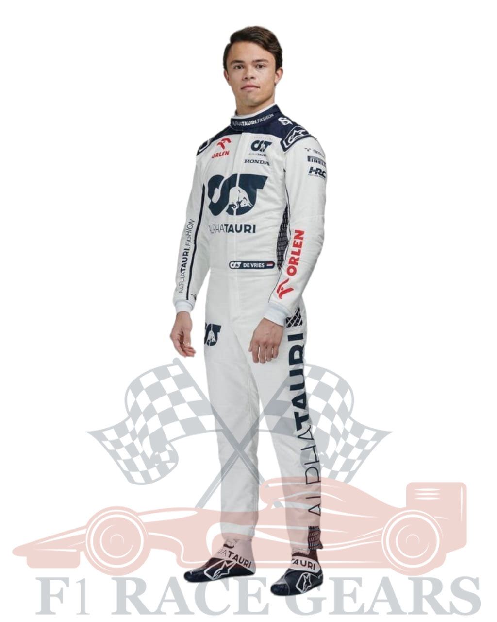 F1 nyck de Vries 2023 race suit
