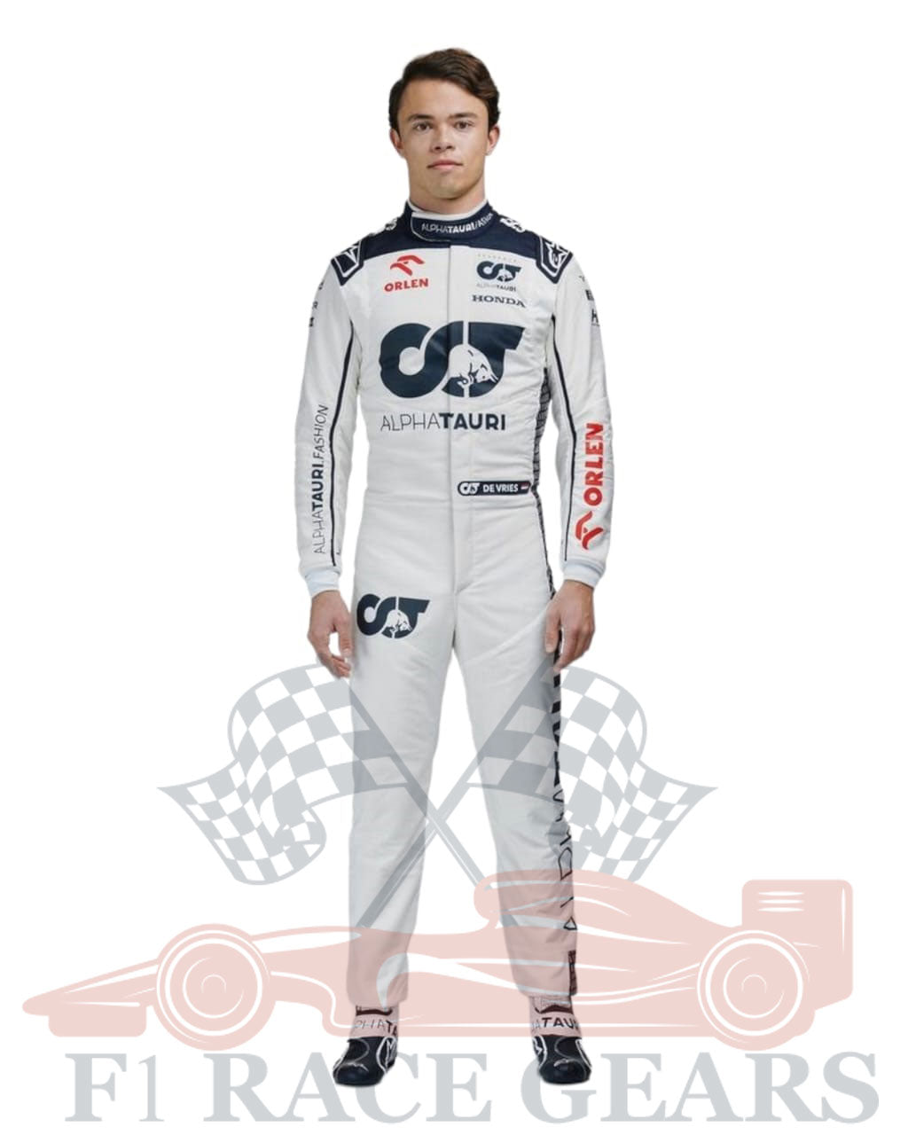 F1 nyck de Vries 2023 race suit
