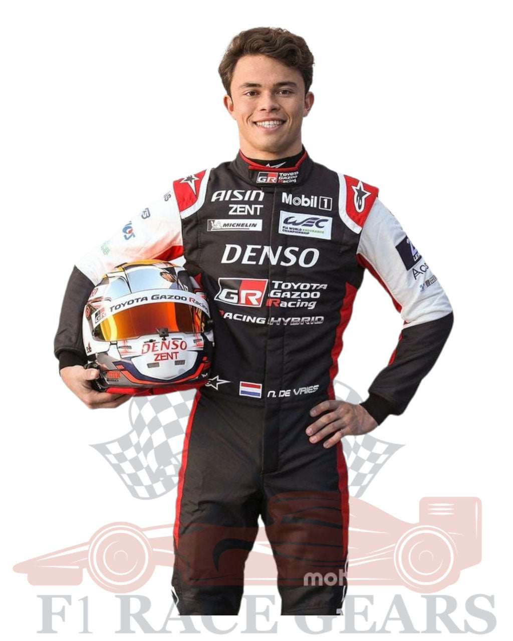F1 nyck de Vries 2021 race suit