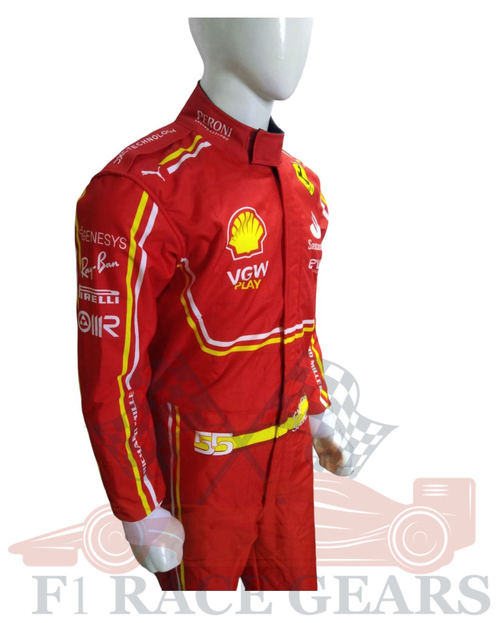 F1 New Carlos Sainz scuderia Ferrari 2024 race suit