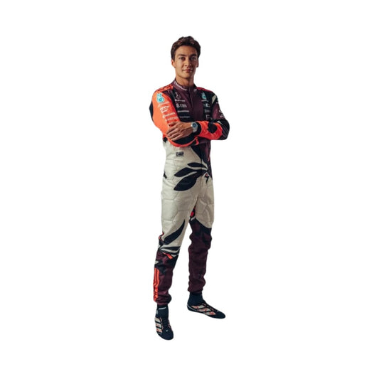 F1 George Russell 2025 Mercedes Miami GP Race Suit