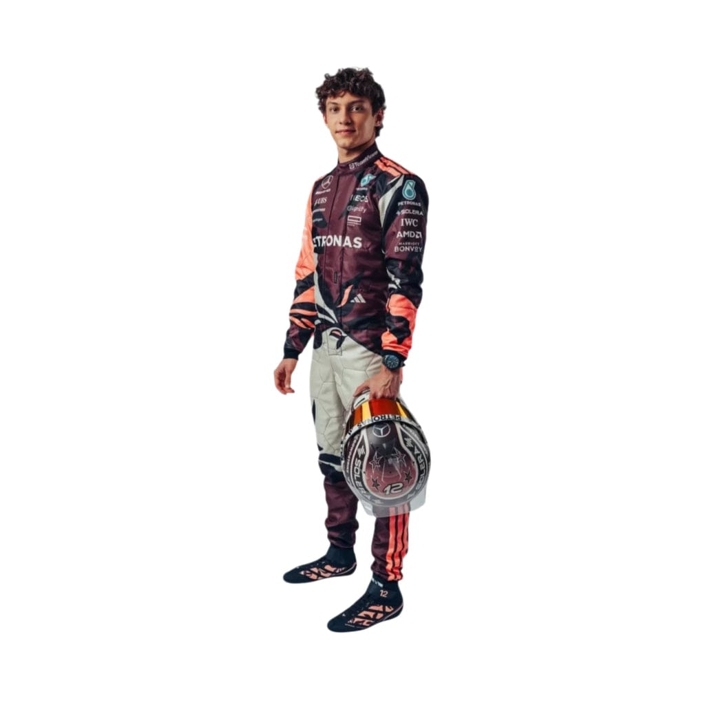 F1 Andrea Kimi Antonelli 2025 Mercedes Miami GP Race Suit