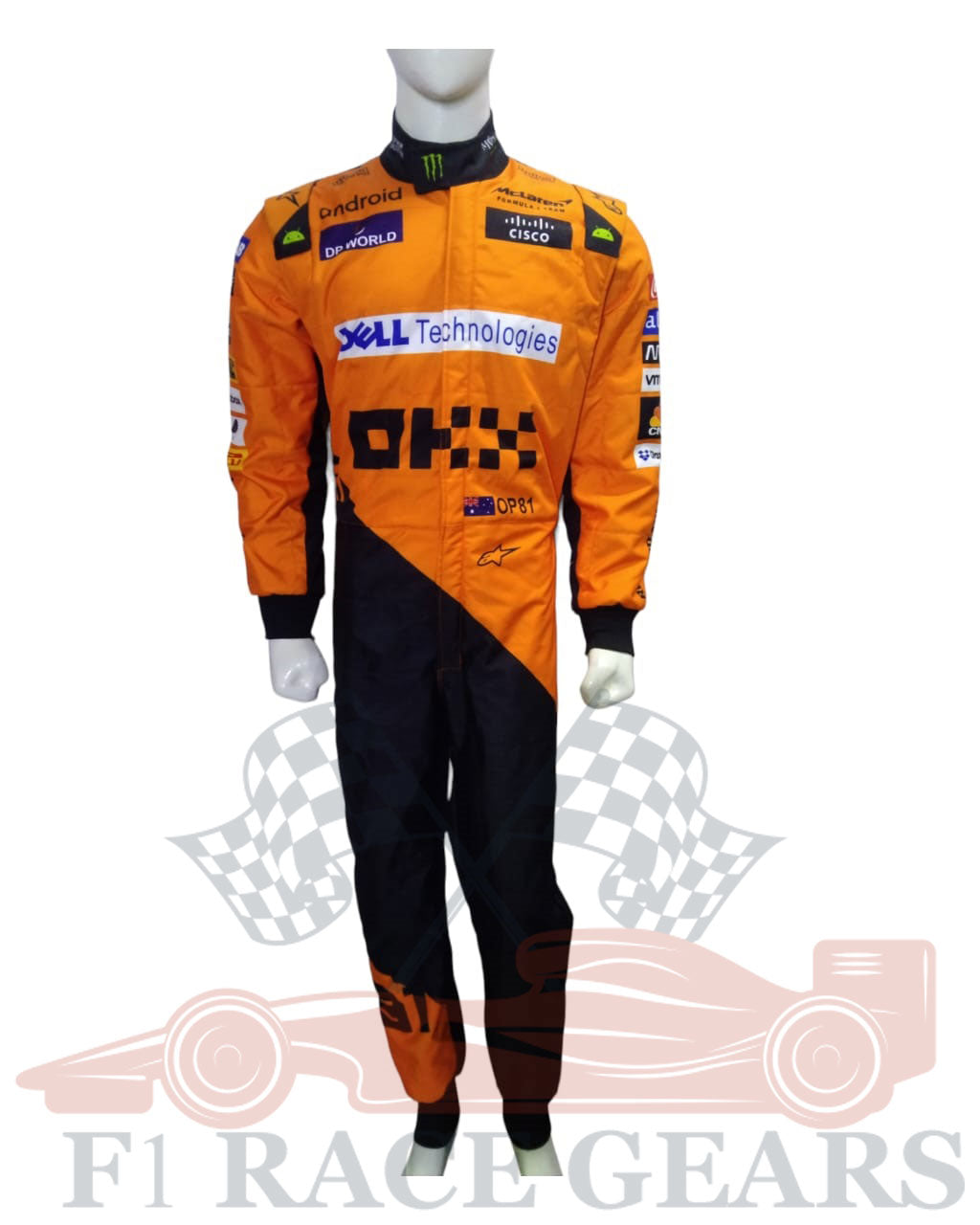 F1 New McLaren Oscar piastri 2024 race suit