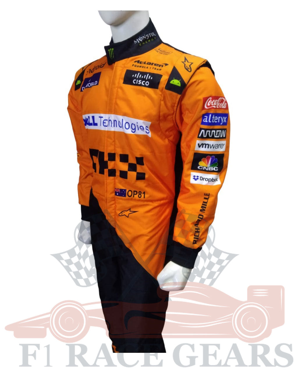 F1 New McLaren Oscar piastri 2024 race suit