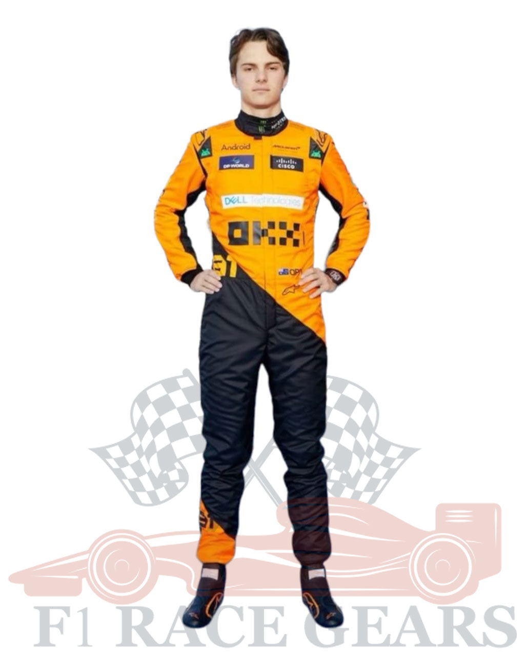 F1 New McLaren Oscar piastri 2024 race suit