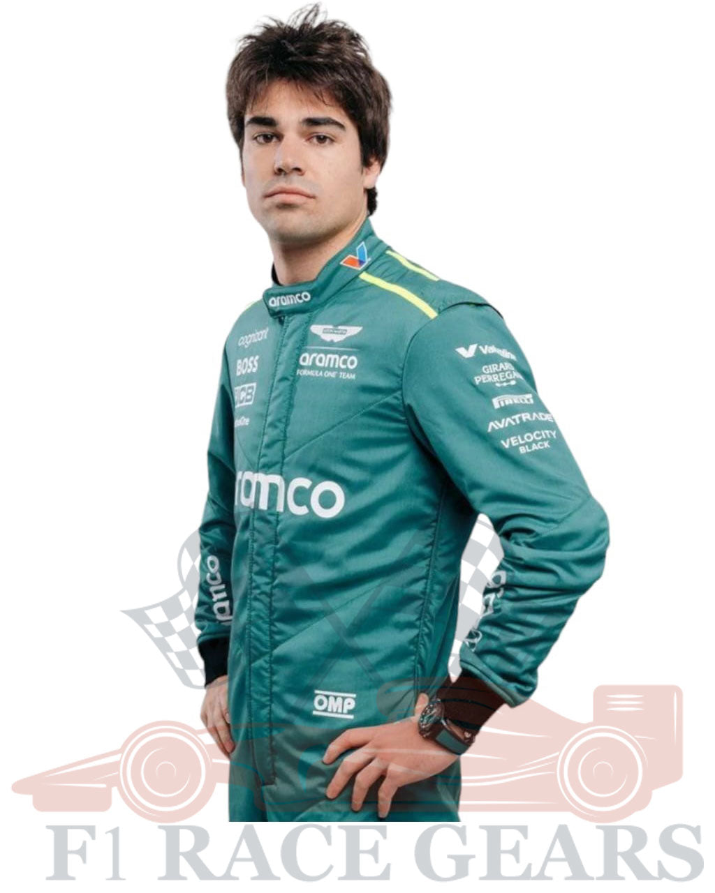 F1 2024 lance stroll Aston Martin race suit