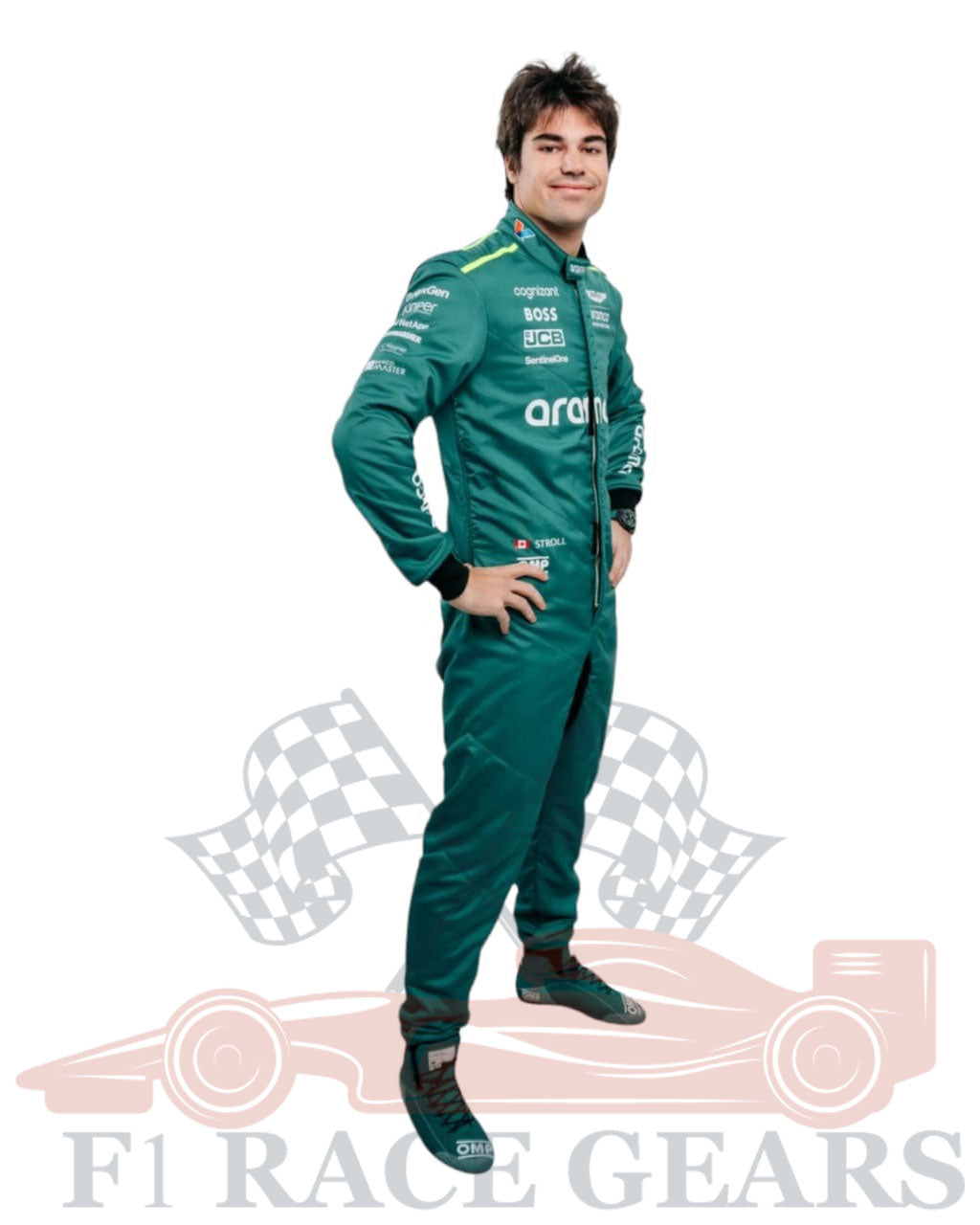 F1 2024 lance stroll Aston Martin race suit