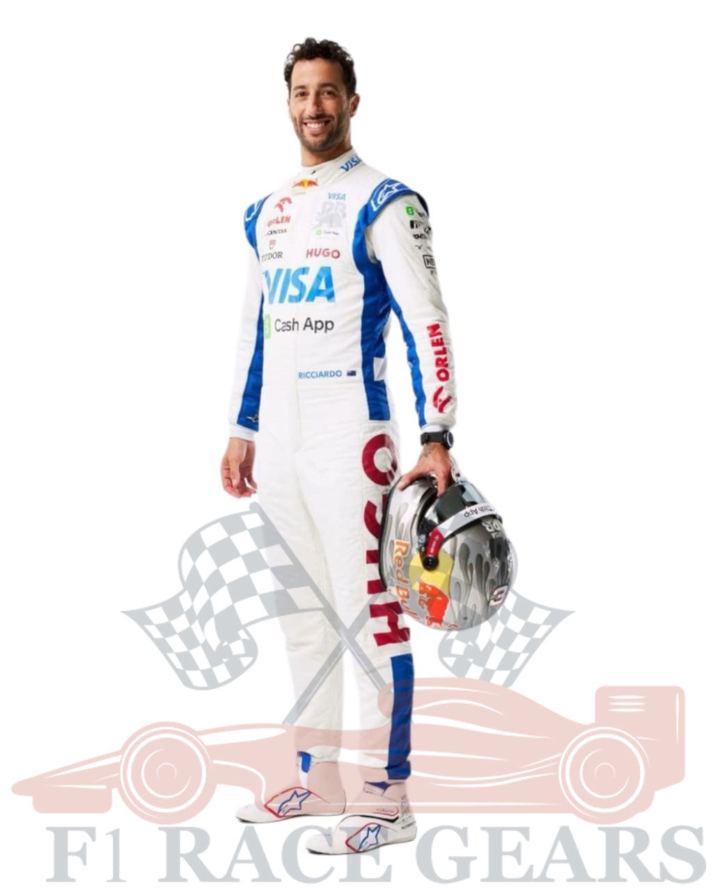 F1 2024 Daniel recciardo Alphatauri Race suit My Store