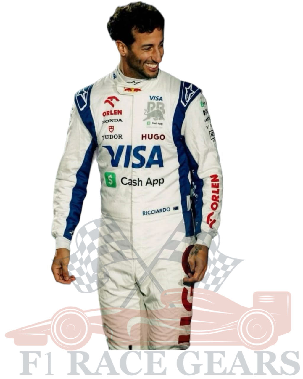 F1 2024 Daniel recciardo Alphatauri Race suit My Store