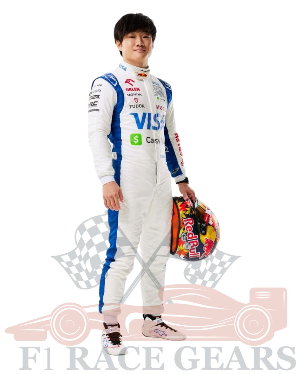 F1 2024 Yuki Tsunoda race suit