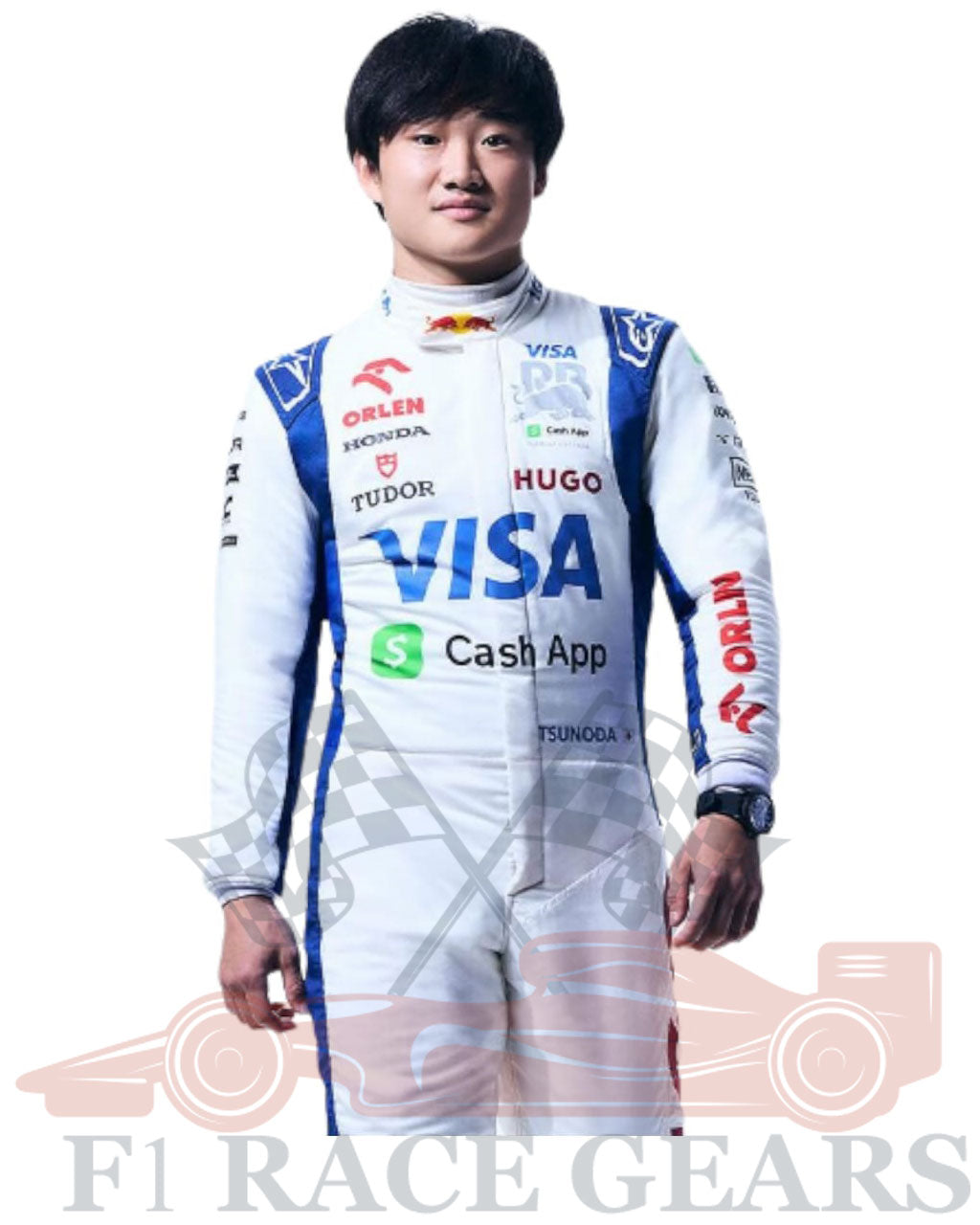 F1 2024 Yuki Tsunoda race suit