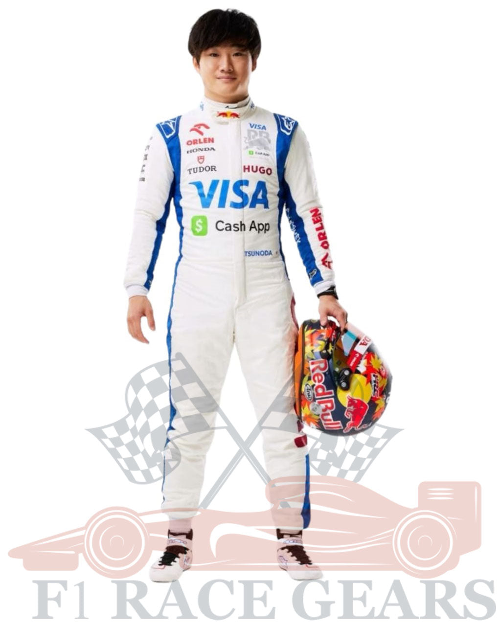 F1 2024 Yuki Tsunoda race suit