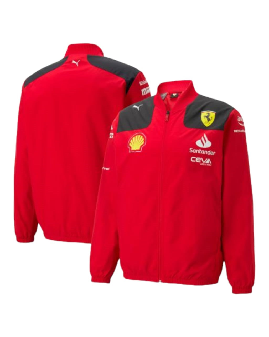 F1 Ferrari 2023 Team soft shell Embroidry jacket