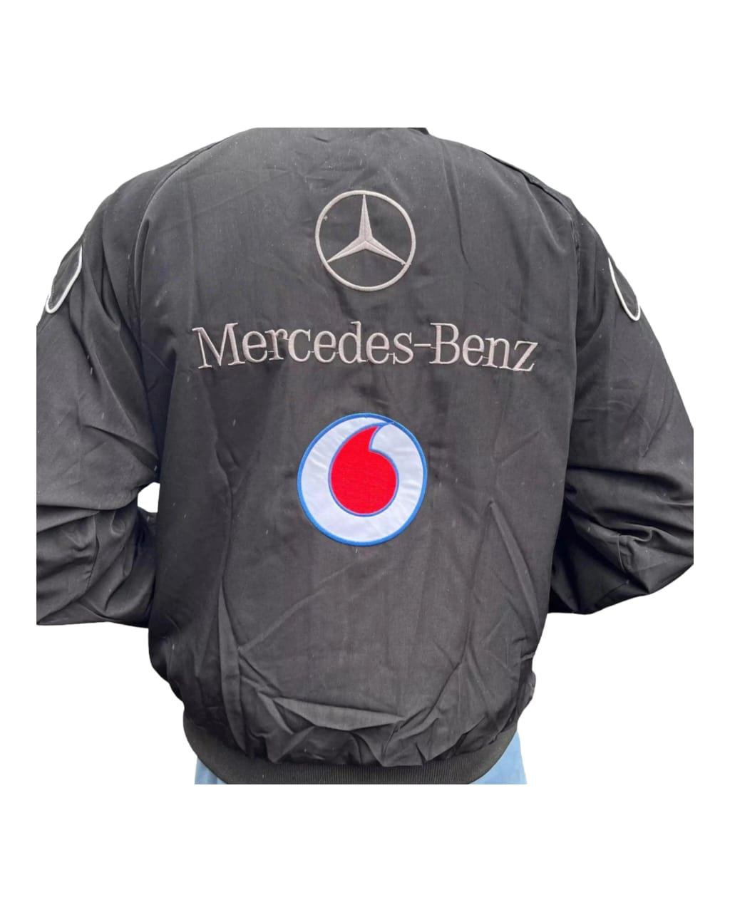 Mercedes F1 Racing Bomber Embroidry Fire Proof   Jacket