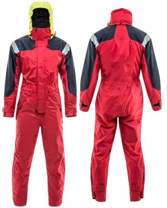 Flotation suit for maximum safety and comfort [water proof].