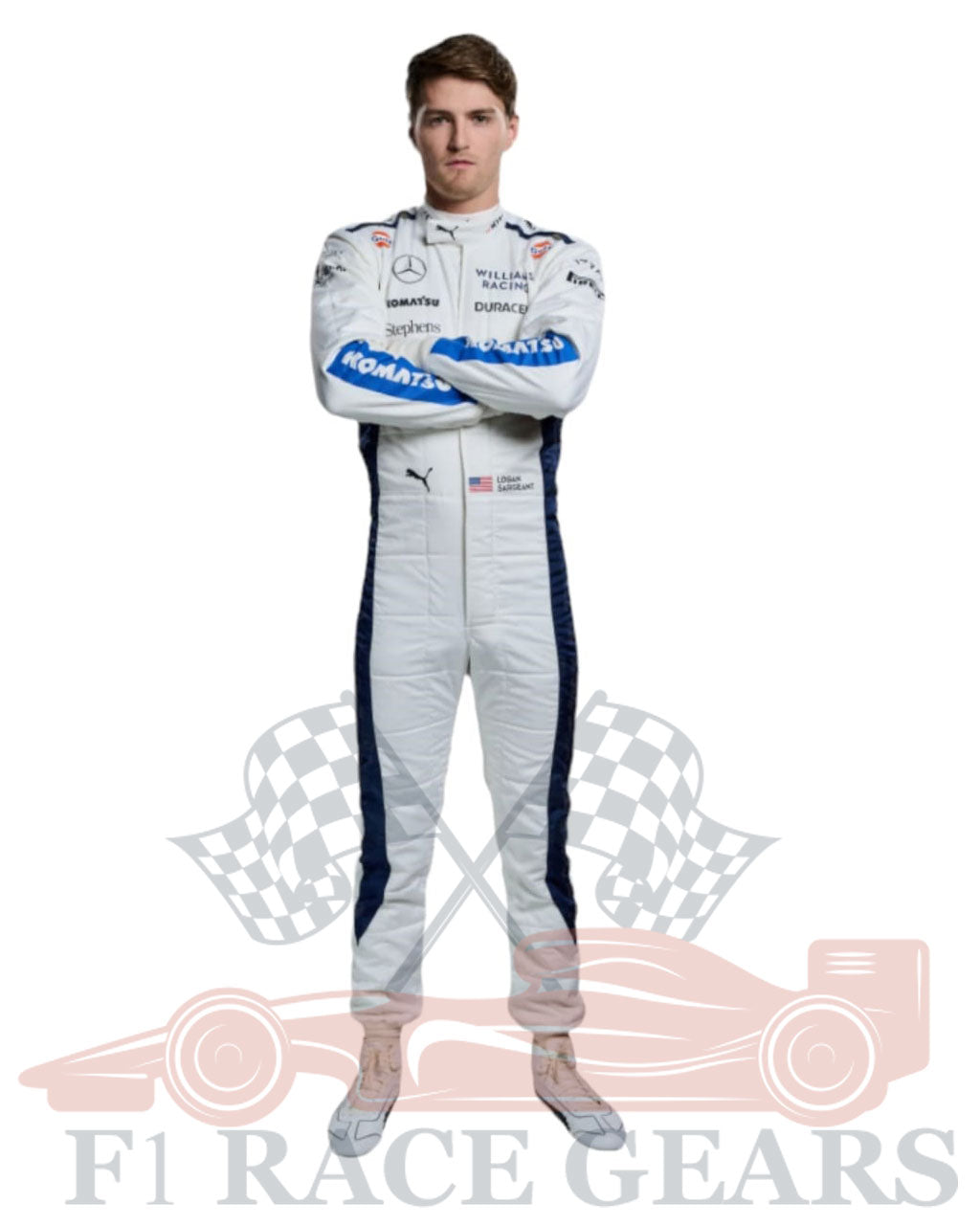 F1 2024 Logan Sargeant Williams F1 Team Race Suit