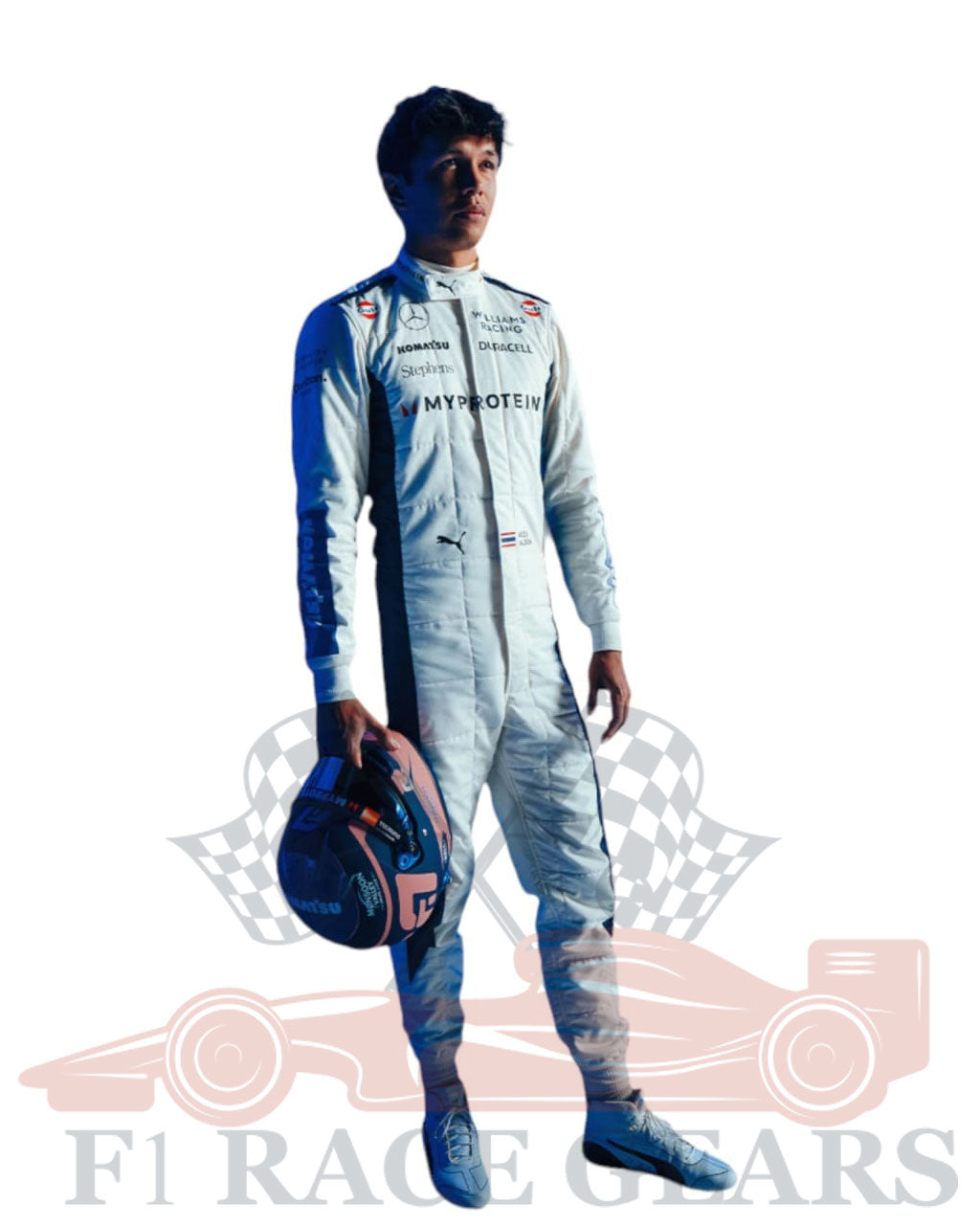 F1 2024 Alex Albon Williams F1 Team Race Suit